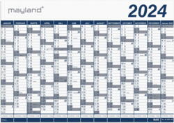 Mayland Kæmpe Kalender 13 mdr. PP-plast 24 0651 00
