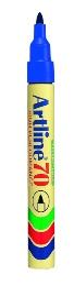 Marker Artline 70 blå 1,5 mm blå. 12 stk/pk