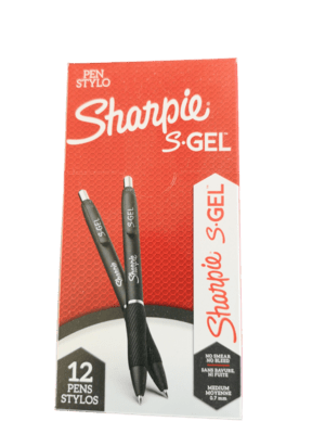 Sharpie S-Gel Gel Penne Blue Ink Gel Penne 12 stk/pk