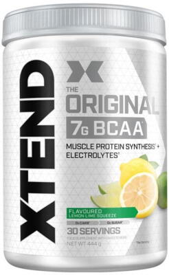 Xtend 1lbs BCAA Lemon Lime 30 servings 441 g.