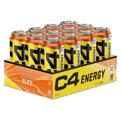 C4 Carbonated 500 ml - Orange slice