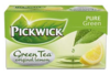 Pickwick Te Grøn, citron, 20 breve/pk.
