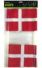 Flag Dannebrog A5 på plastpind. 8 stk/pk