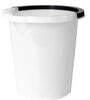 Spand, 5 ltr. hvid med hank t. rengøring