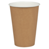 Kaffebæger, brun 21cl. PE/pap, 2500stk - Miljøafgift udgør 683,66 kr af prisen! - MÆNGDE RABAT - fra 1215 kr. til 1265 kr. pr. krt.