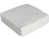 Serviet, hvid 1-lags 24x24cm, nyfiber 300stk./pk.